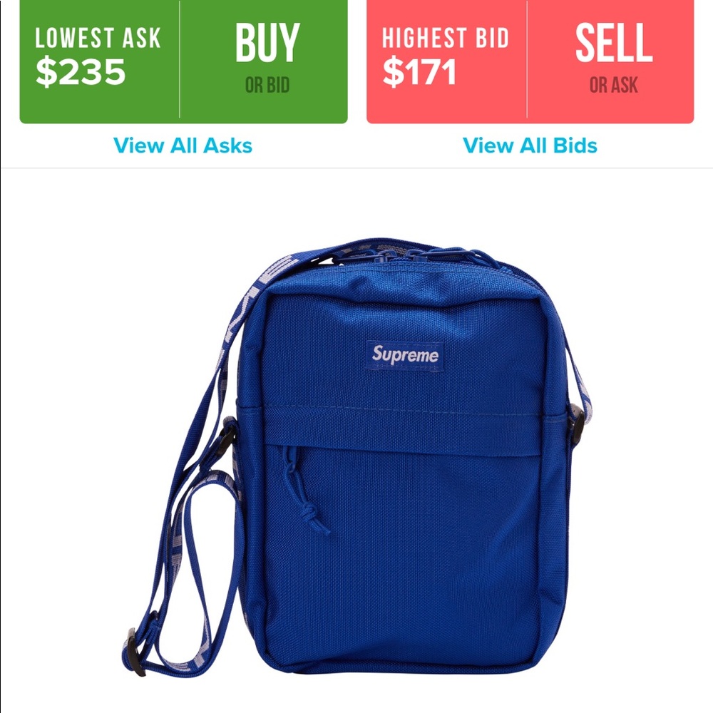 Ss18 supreme shoulder bag